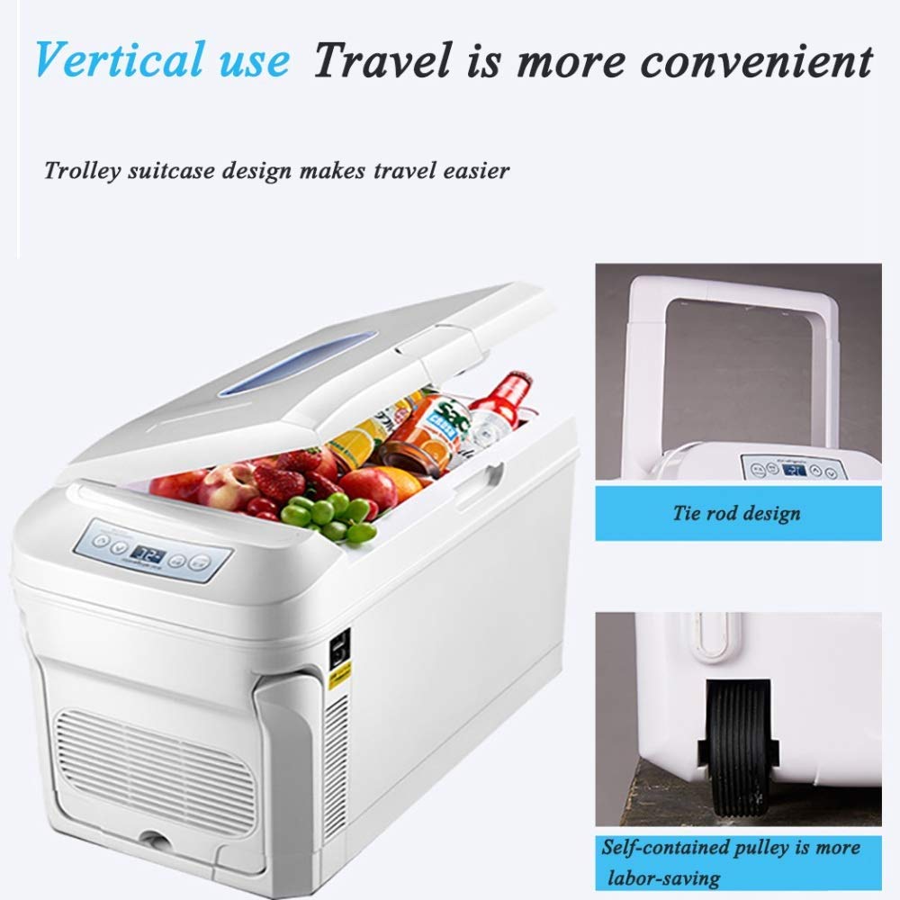 Mini Nevera Refrigerador del coche 28L Compresor Congelador ...