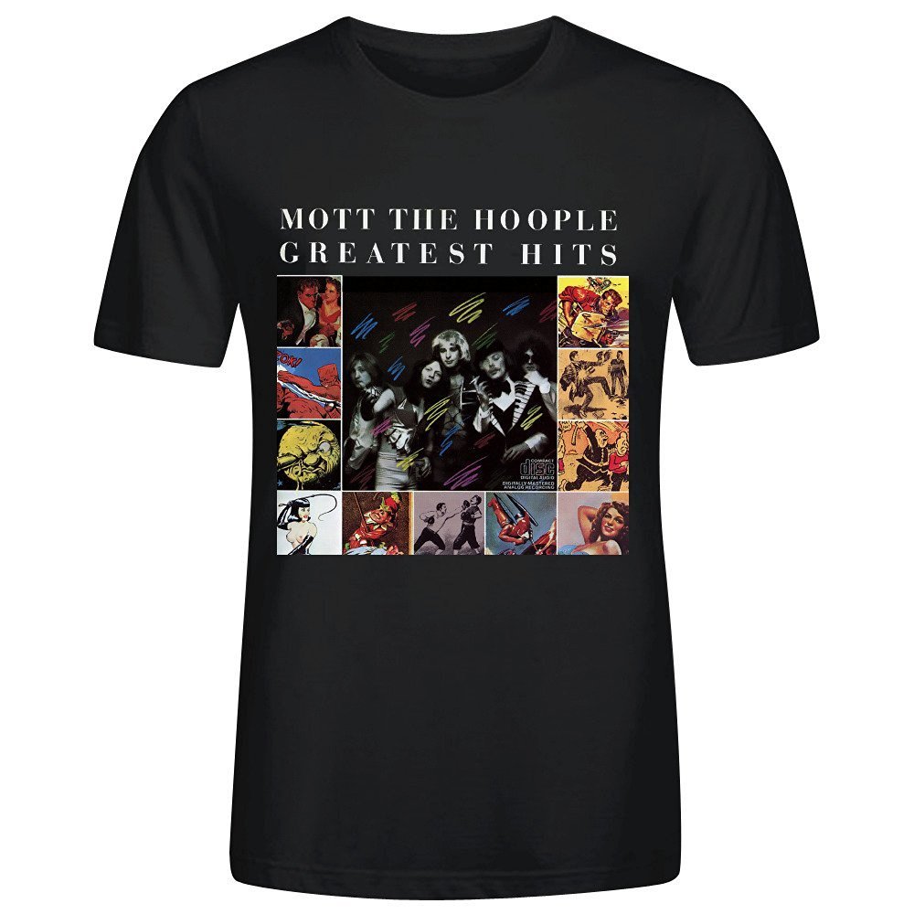 Mott The Hoople Greatest Hits T Shirts O Neck 2938 Jznovelty