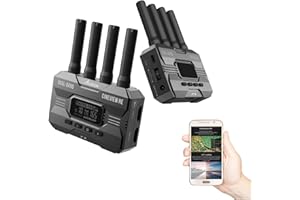 Accsoon CineView HE HDMI Dual-Band Wireless Camera Transmitter and Receiver kit, 2.4GHz+5GHz Dual-Band Wireless Video Transmi