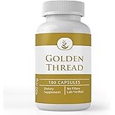 Pure Original Ingredients Golden Thread, (100 Capsules) Always Pure, No Additives Or Fillers, Lab Verified