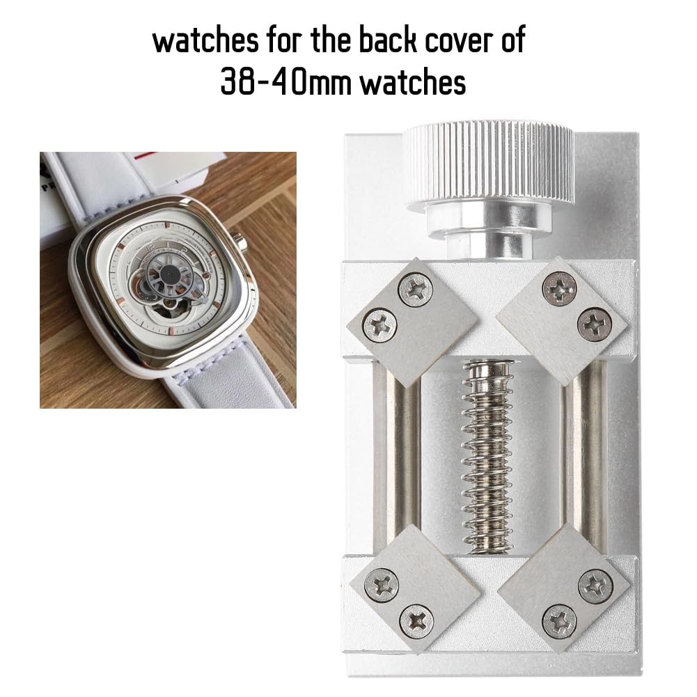 Ejoyous Watch Bezel Opener Removal Professional Watches Repair Tool Workbench Back Case Remover for Watchmaker Watch Repairing