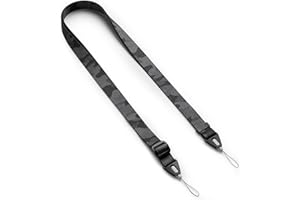 Ringke Shoulder Crossbody Strap for iPhone/Galaxy/Pixel, [Double-ended Loop] Adjustable Sturdy Neck Lanyard Strap