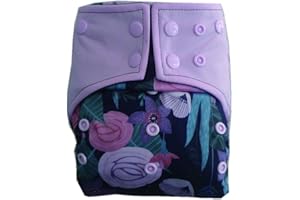 JOBEBE AIO Reusable Washable Cloth Diaper Nappy Charcoal Bamboo Insert Overnight (A-07)