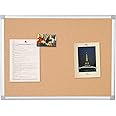 Bi Silque Ayda Cork Bulletin Board 48 X 36 Aluminum Frame With Silver - View #12