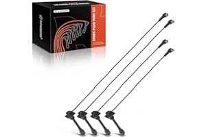 A-Premium Spark Plug Wire Set Compatible with Toyota Celica 1994-1997 Corolla Geo Prizm 1993-1997 1.6L 1.8L Naturally Aspirat