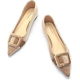 C.Paravano Velvet Flats | Women's Pointed Toe Shoes | Dressy Flats for Women | Designer Shoes
