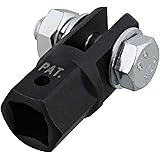 ABN Scissor Jack Adapter - 1.5in Square Drive Drill Scissor Jack Connector to Raise, Lower, and Level Your Vehicle