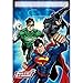 Justice League 16 Pack Party Plastic Loot Treat Candy Favor Bags (Plus Party Planning Checklist by Mikes Super Store)
