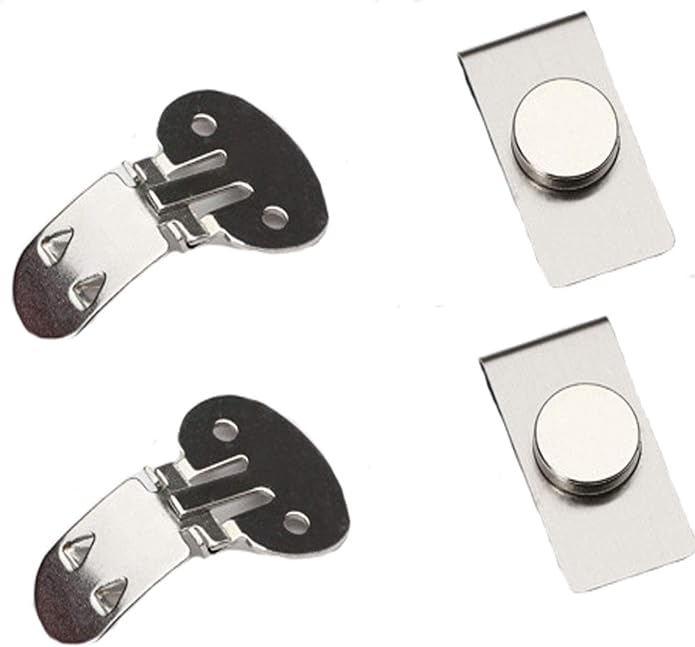 Invisible Tie Clip, Upgraded Fixed Automatically Stainless