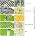 BestFire Adjustable Mandoline Slicer Vegetable Slicer Grater Cutter Chopper, Julienne Slicer Food Slicer with 5 Interchangeable Blades Food Container Safety Holder Vegetable Peeler (Green)