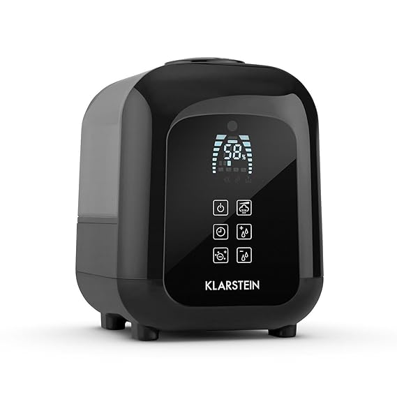 Klarstein Sevilla • Luftbefeuchter • Zerstäuber • Ionisator • Ultraschall-Technologie • 4,5 L Wassertank • 400 ml/h Sprühnebe