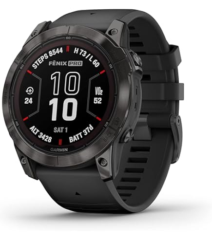 Amazon.com: Garmin Fenix 7 Sapphire Solar, Smartwatch, with Solar