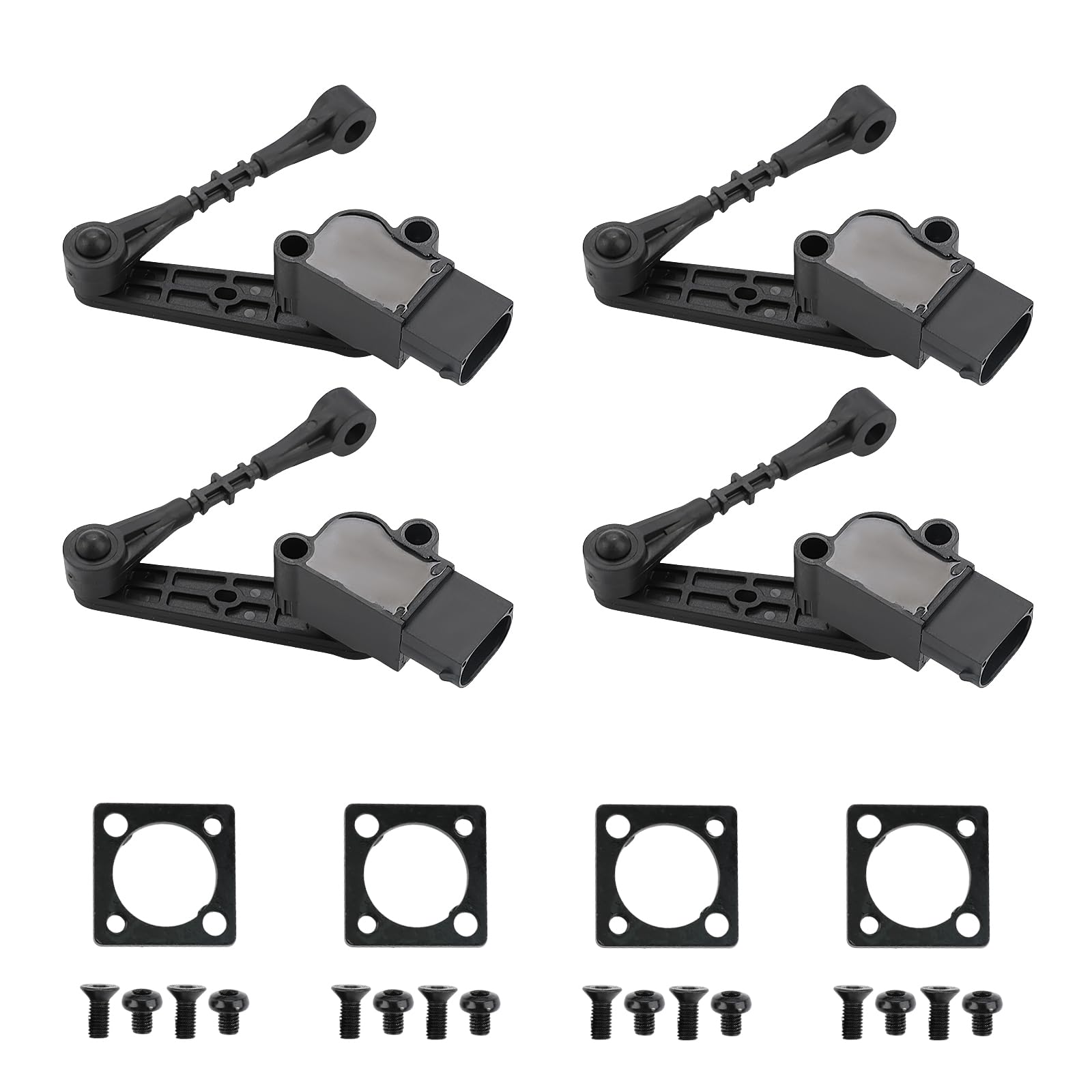 Photo 1 of zayody Air Suspension Height Sensor Compatible with Land Rover LR3 2005 2006 2007 2008 2009 Air Suspension Ride Height Level Sensor Replacement for LR020155 LR020157 LR020159 LR020161