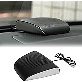 WDiYA Universal Car Center Channel Speaker - High Performance Surround Sound System, Surface Mount Mid-Dash Audio for All Vehicles, Easy No-Cut Installation, Sleek Design (Fits Trucks/SUVs/Sedans)