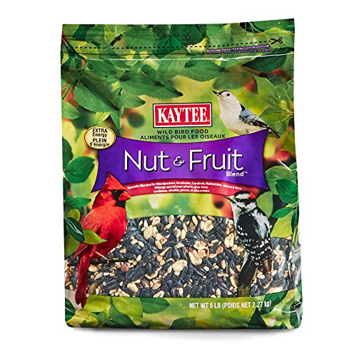 Kaytee Nut and Fruit Blend Stand Up Bag, 5-Pound