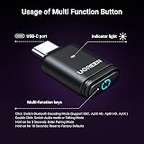 UGREEN Bluetooth 5.3 USB-C Adapter for PS5 Switch aptX HD Adaptive view 8