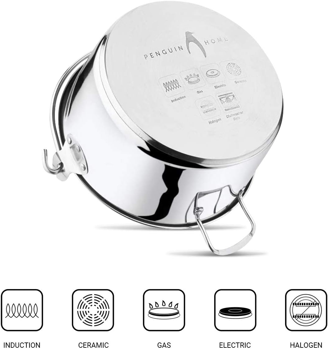 Penguin Home Professional Jam Pan / Maslin Pan Capacity of 8 litres