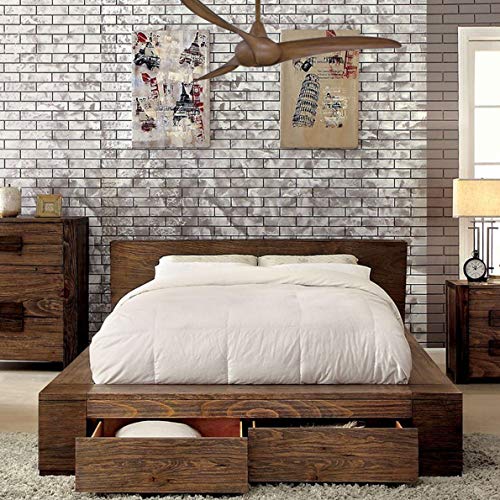 Minka Aire F843DK Wave LED 52" Brown Low Profile Ceiling Fan with