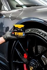 SOFT99 Tire Black Wax 170 g Matte Tire Dressing with Applicator Pad view 6