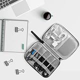 HCFGS Electronics Accessories Organizer Bag 25x18cm Travel Cable Case Black view 4