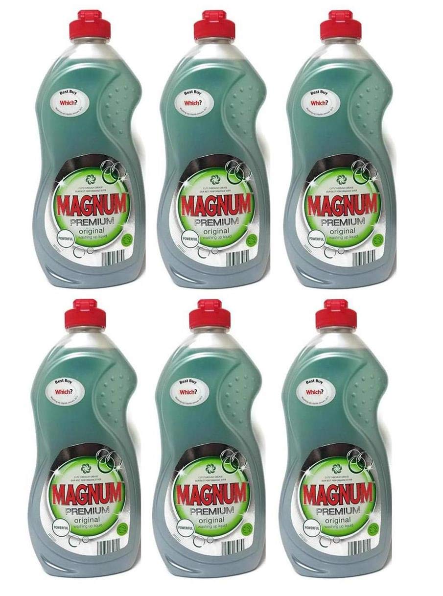 Aldi Magnum Premium Washing up Liquid Original 3 litres (6 x 500ml Pack