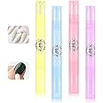 Nail Polish Corrector Pen, 4Pcs Nail Polish Remover Pen with 20pcs Tapered Refill Tips, Nail Polish Correction Nail Edge Cleaning Pen for Nail Art DIY