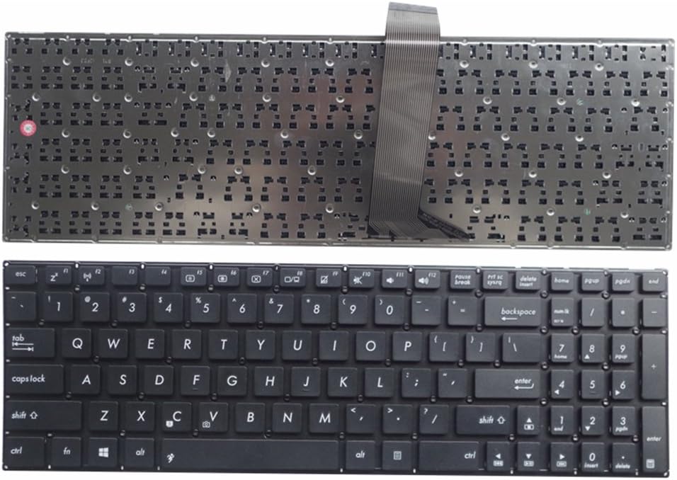 KEYSHEN Laptop Notebook Replacement Keyboard for ASUS K56 K56C K56CM A56 A56C S56C S56 R505C US Layout