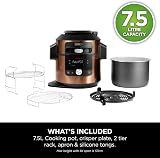 Ninja Foodi MAX 14-in-1 SmartLid 7.5L Electric Pressure Cooker Air Fryer Copper view 3
