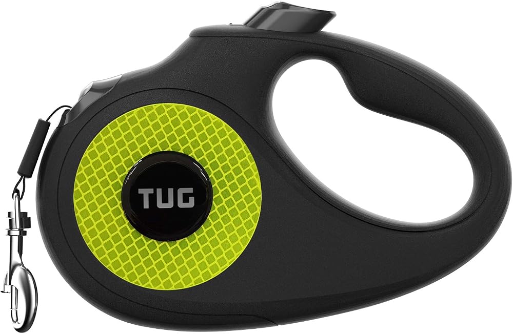 TUG 360° Tangle-Free Reflective Retractable Dog Lead 5 m Small