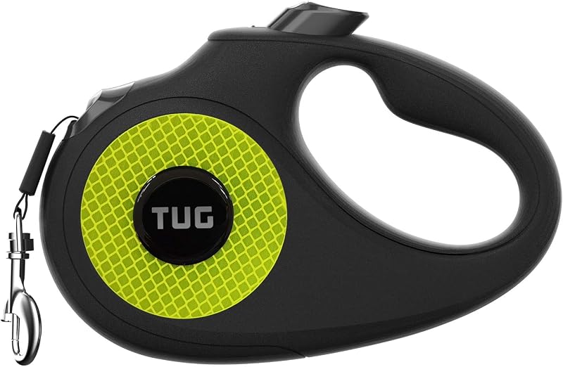 TUG 360° Tangle-Free Reflective Retractable Dog Lead 5 m Small