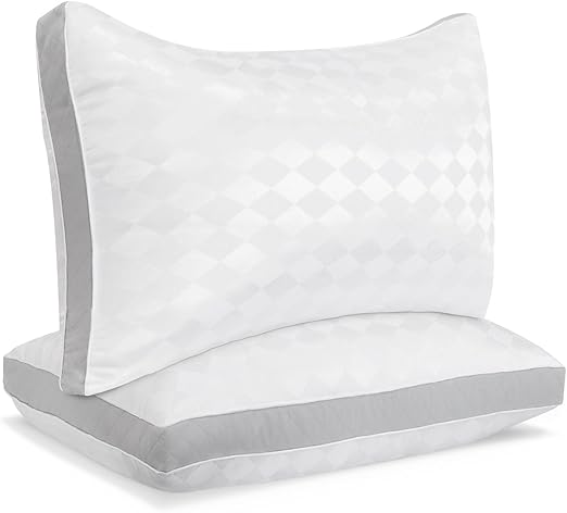 Amazon Com Beckham Hotel Collection Gusset Gel Pillow 2 Pack