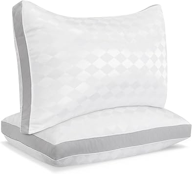 Amazon Com Beckham Hotel Collection Gusset Gel Pillow 2 Pack