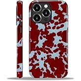 Compatible with iPhone 15 Pro Max Case,Dual-Layer Protection,Hard Shell with Silicone Interior,Slim Scratch Resistant Shockproof for Woman Men-Tortoise Print