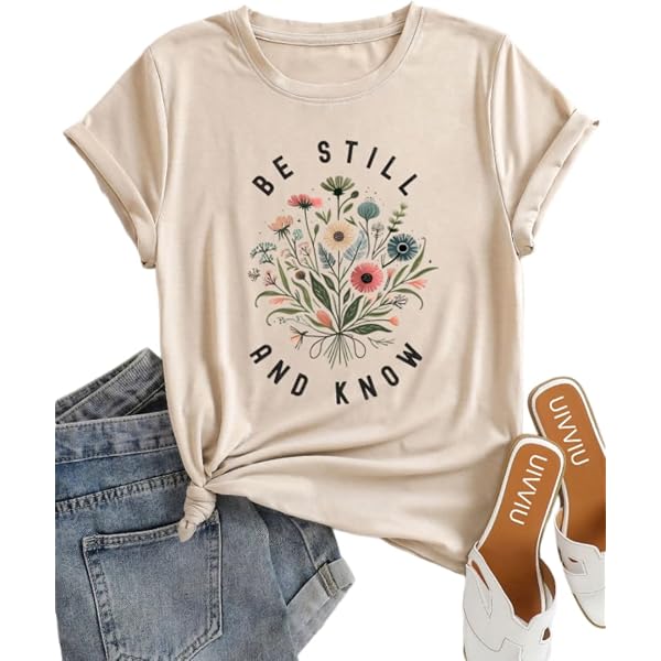 Women's "I'm Fine Everything Is Fine" Cat Graphic T-Shirt - Oversized Casual Tee, Light Grey, Small