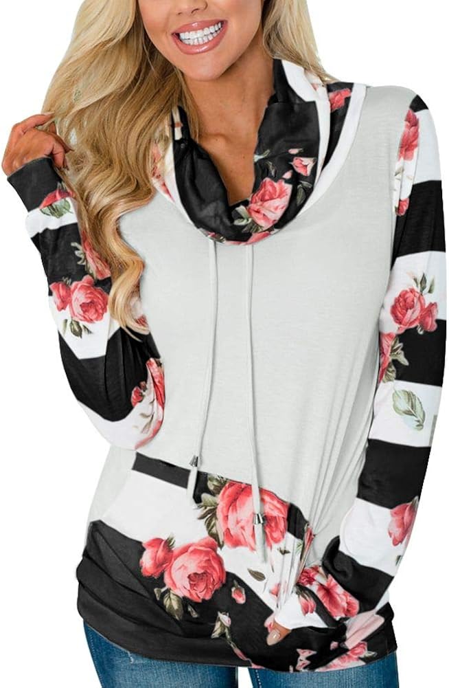 floral sweatshirt womens