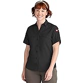 Red Kap Womens Cooling Short Sleeve Work Shirt