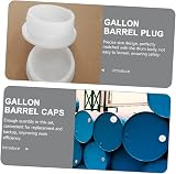 CANIGHT 10Pcs Bung Cap Seal Covers for Oil Water Drums Coarse Thread Poly view 5