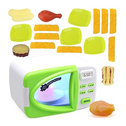 TOYANDONA 20PCS Niños Juguetes de Cocina Horno de microondas ...