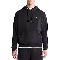 ★★ ★★ Men's Regular Fit CK Badge Logo Sweatsh Calvin Klein Men's Monogram Logo Crewneck Sweatshirt at