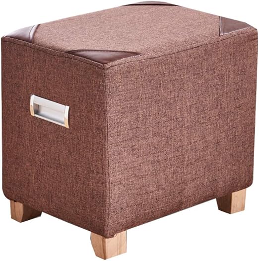 Reposapiés Otomano Reposapiés Antideslizante Tela Creativa Taburete