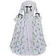 1791's lady Women's Victorian Rococo Dress Inspiration Maiden Costume
