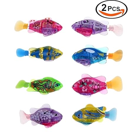 Twshiny lebensechte elektronische Spielzeug-mini Roboter-Fisch-Schwimmen-Roboter-Fische für Kinder