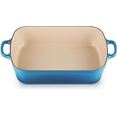 Le Creuset Enameled Cast Iron Signature Rectangular Roaster, 5.25 qt. (11.7" x 16.8"), Marseille