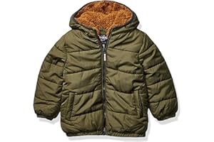 OshKosh B'Gosh boys Heavyweight Winter Jacket With Sherpa Lining