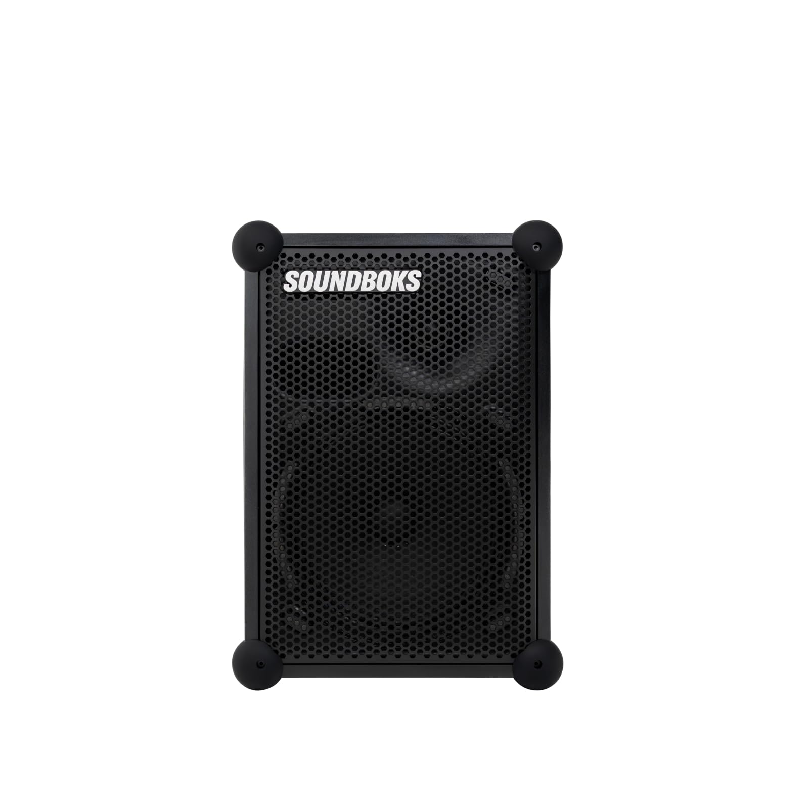 SOUNDBOKS Mix – Tragbarer Bluetooth-Lautsprecher – Robust & Wetterfest (IP65) – USB-C Akku – Extrem Laut – 121dB – Indoor & Outdoor Speaker – 40 Stunden Laufzeit – (Schwarz)