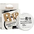 Seaguar JDM R18 Fluoro Ltd. Fishing Main Line, 100% Fluorocarbon, 109yds, Multiple Sizes