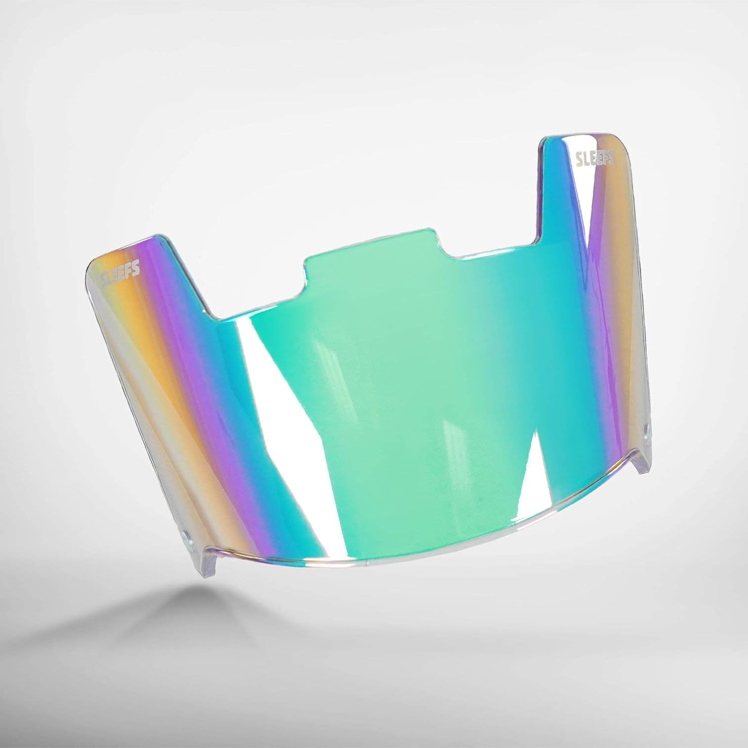 SLEEFS Clear Borealis Green Helmet EyeShield Visor