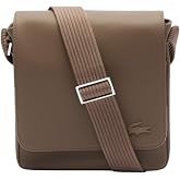 Lacoste Men's Classic Flap Close Shoulder Bag