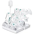 Termichy Travel Baby Bottle Drying Rack, Compact Size with Large Capacity for Working Mom, Visit Families, Friends or Camping with Baby Teal
