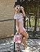 mibasies Unicorn Kids Purse for Little Girls Rainbow Toddler Crossbody Handbags